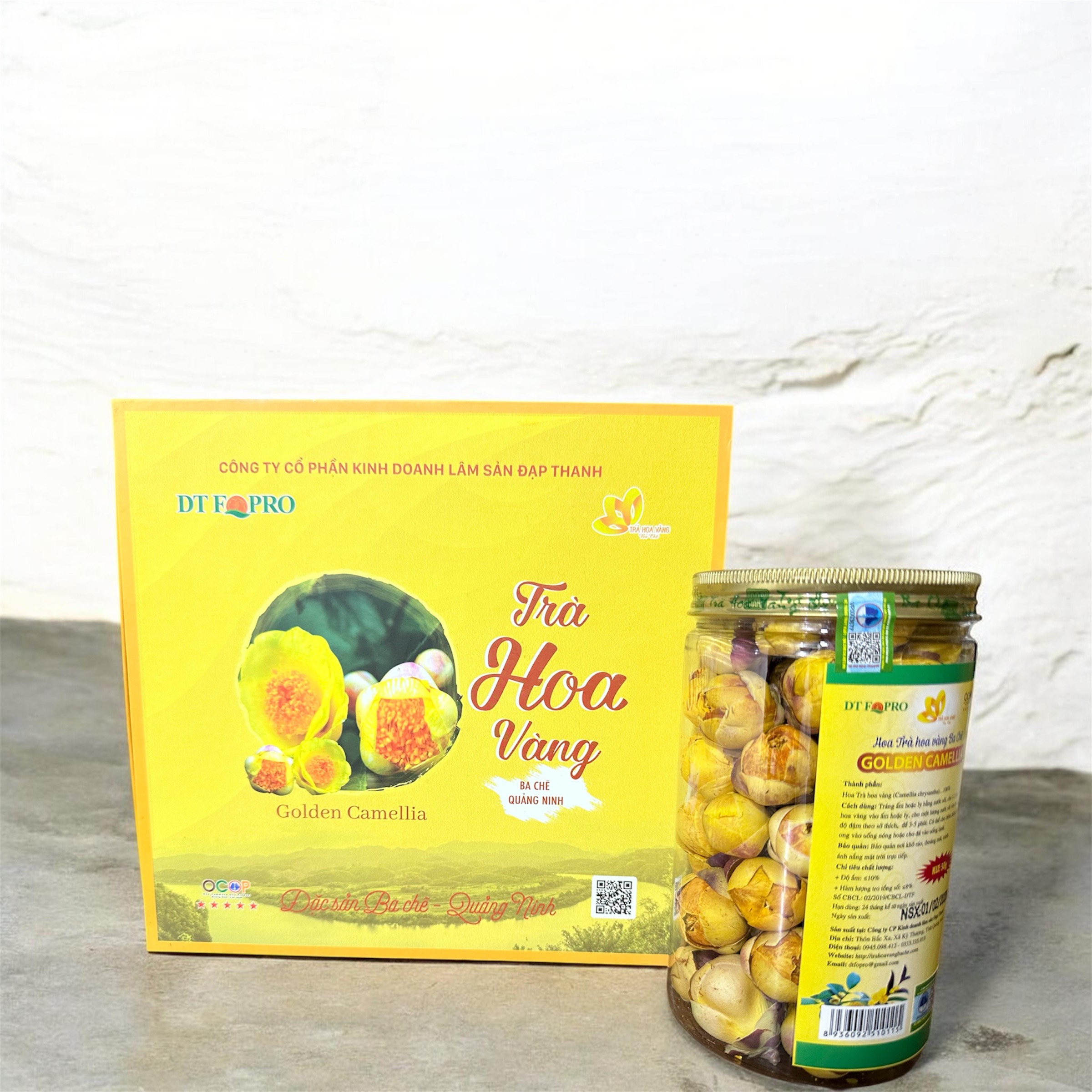 Hoa Trà hoa vàng Ba Chẽ loại 2(50g)