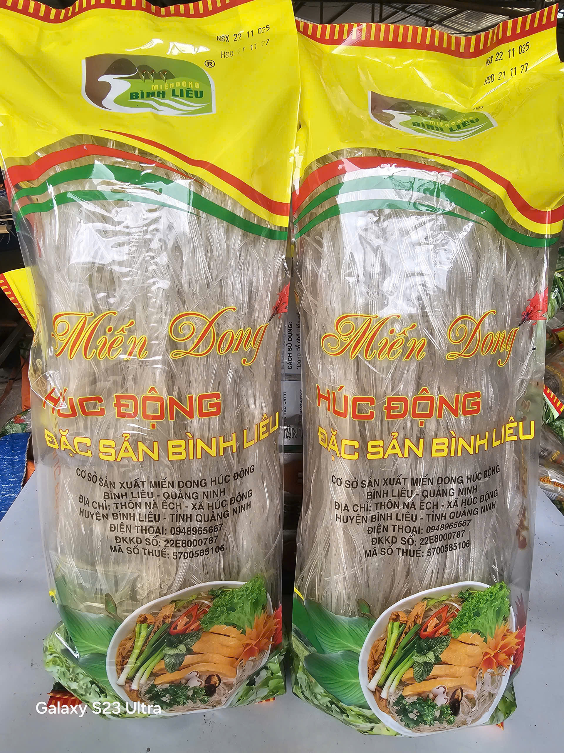 Miến dong Bình Liêu