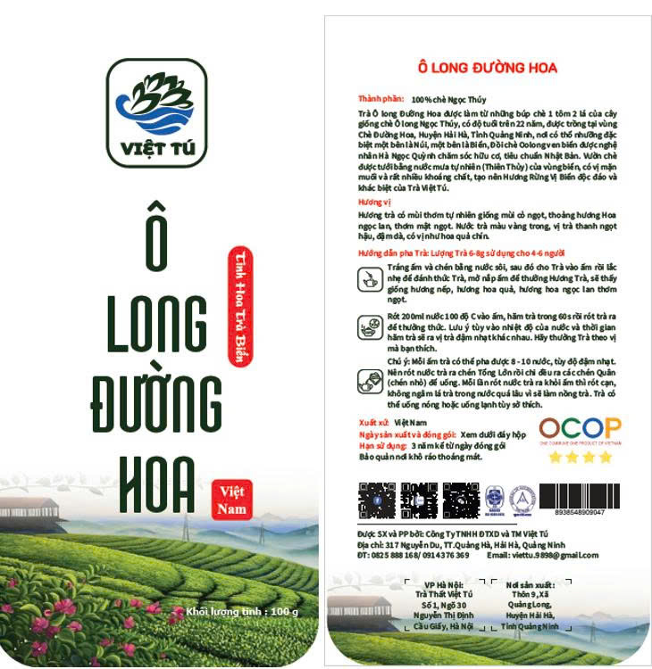 Trà OLong Đường Hoa