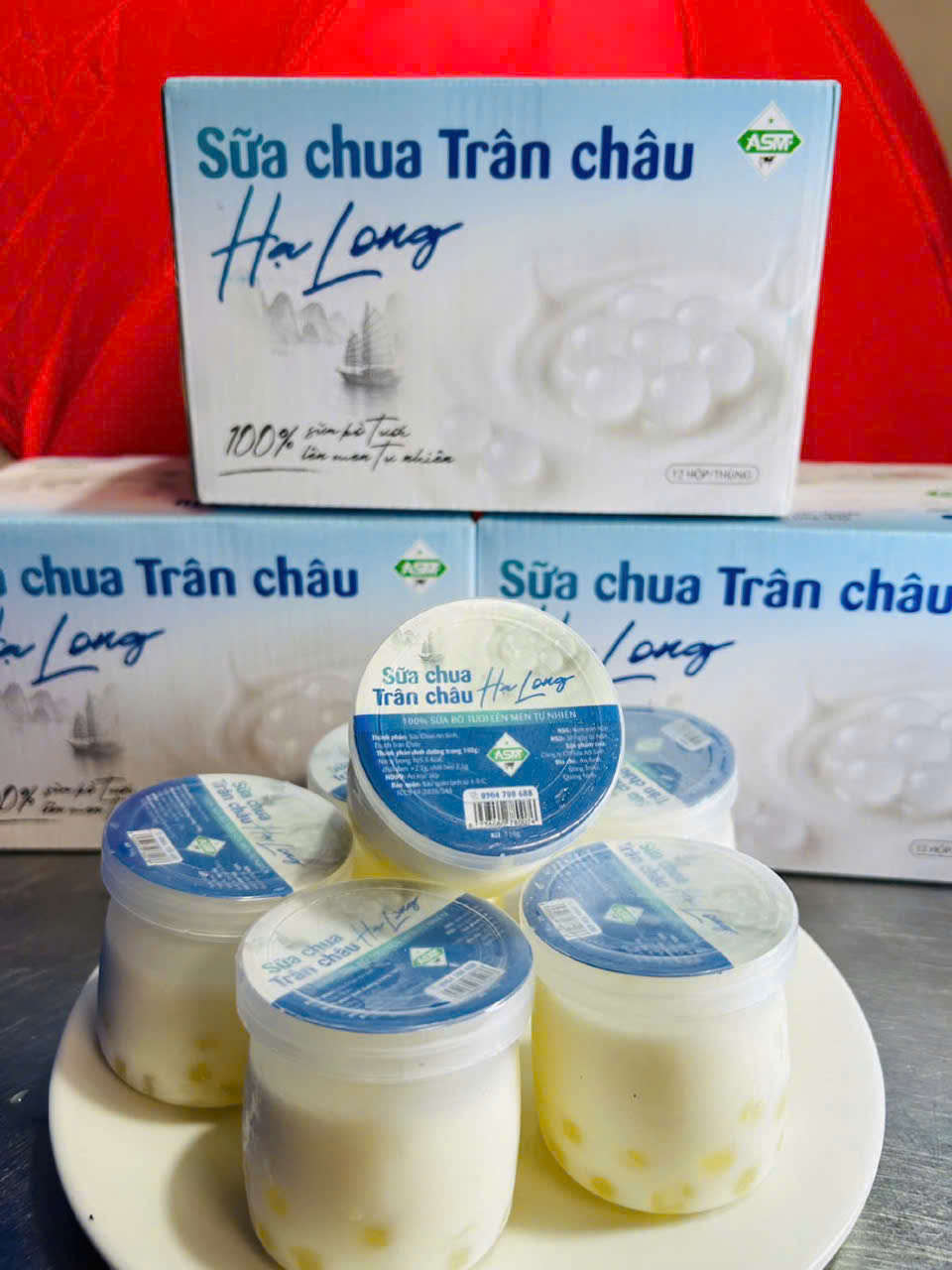 Sữa chua trân châu Hạ Long