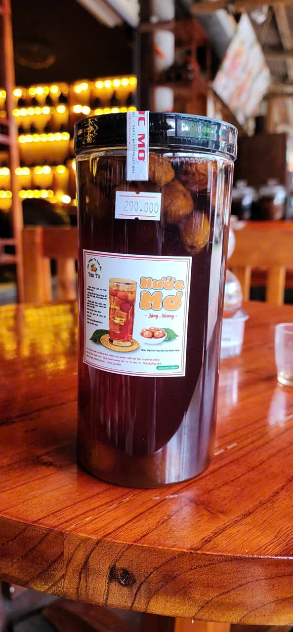 Nước cốt mơ Làng Nương