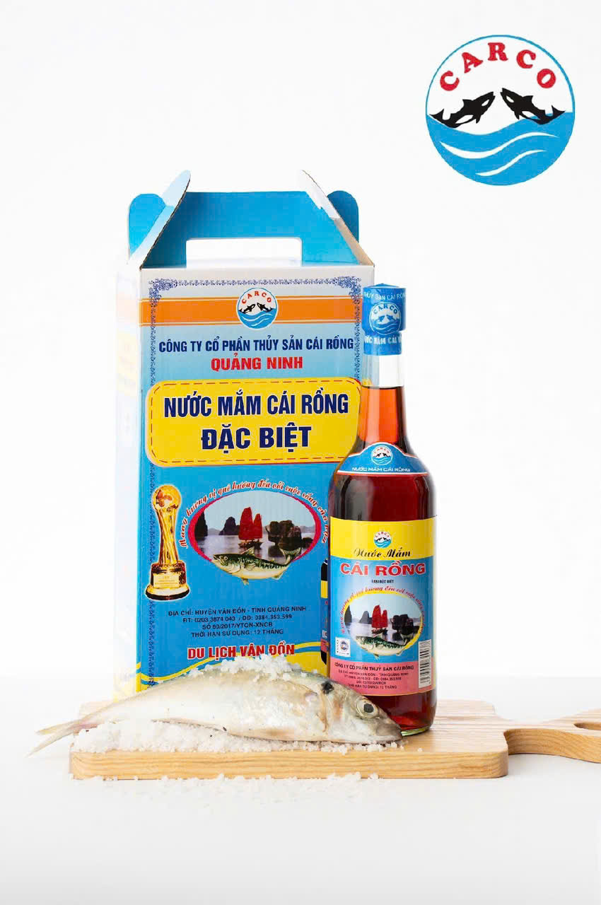 Nước mắm Cái Rồng loại đặc biệt