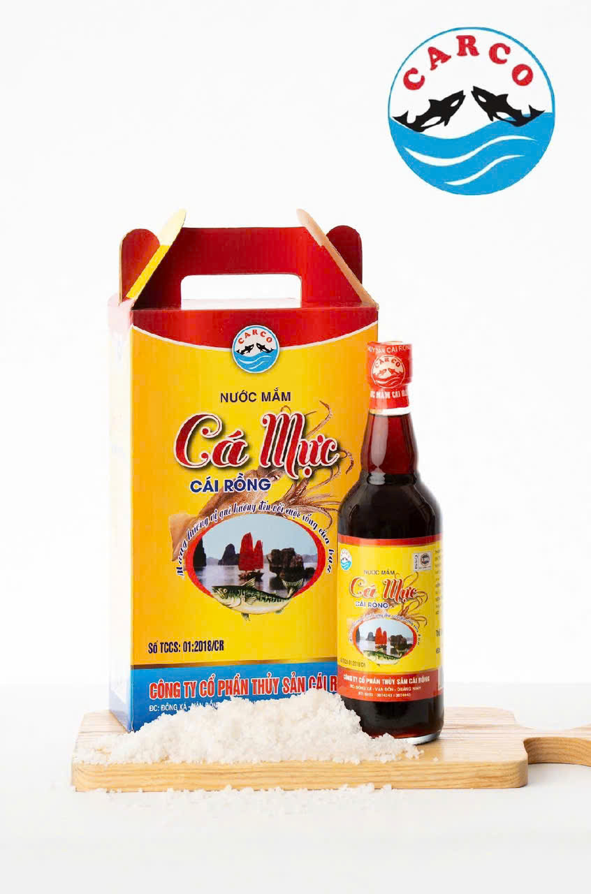 Nước mắm cá mực Cái Rồng