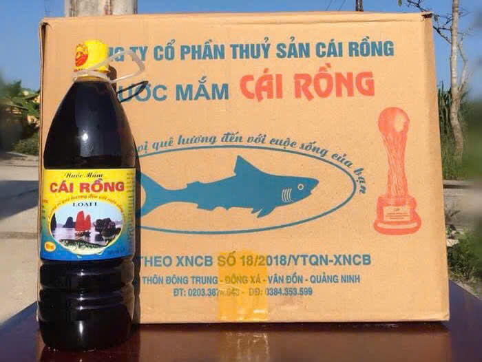 Nước mắm Cái Rồng Loại 1