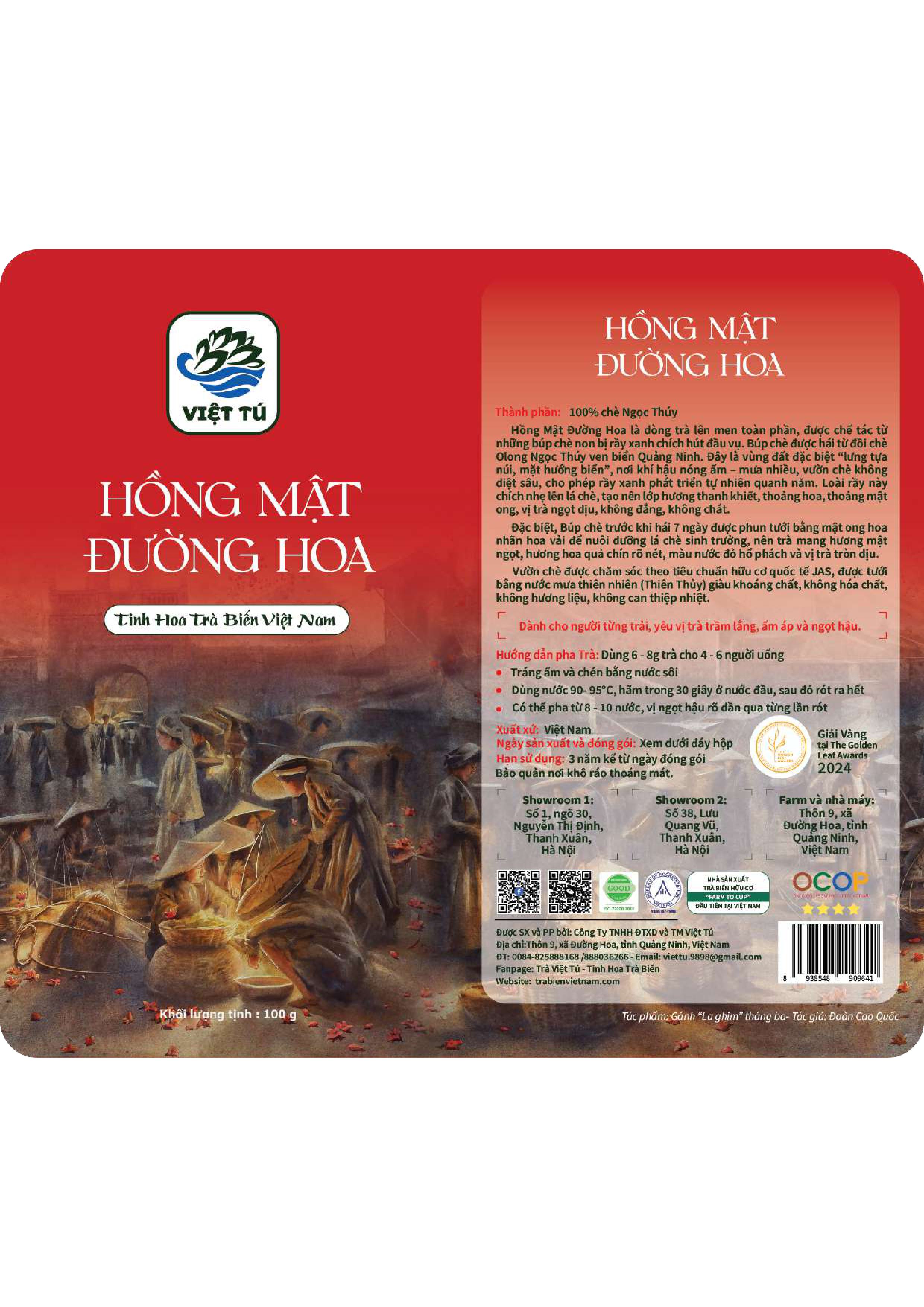 Trà Hồng mật Đường Hoa