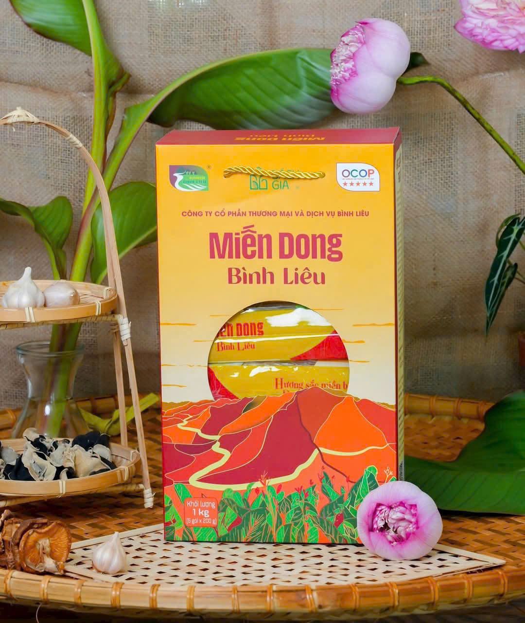 Miến Bình Liêu hộp 1kg