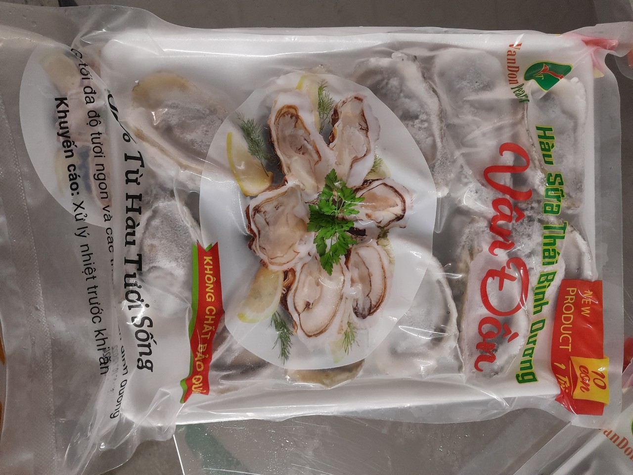 Hàu Thái Bình Dương nủa mảnh 