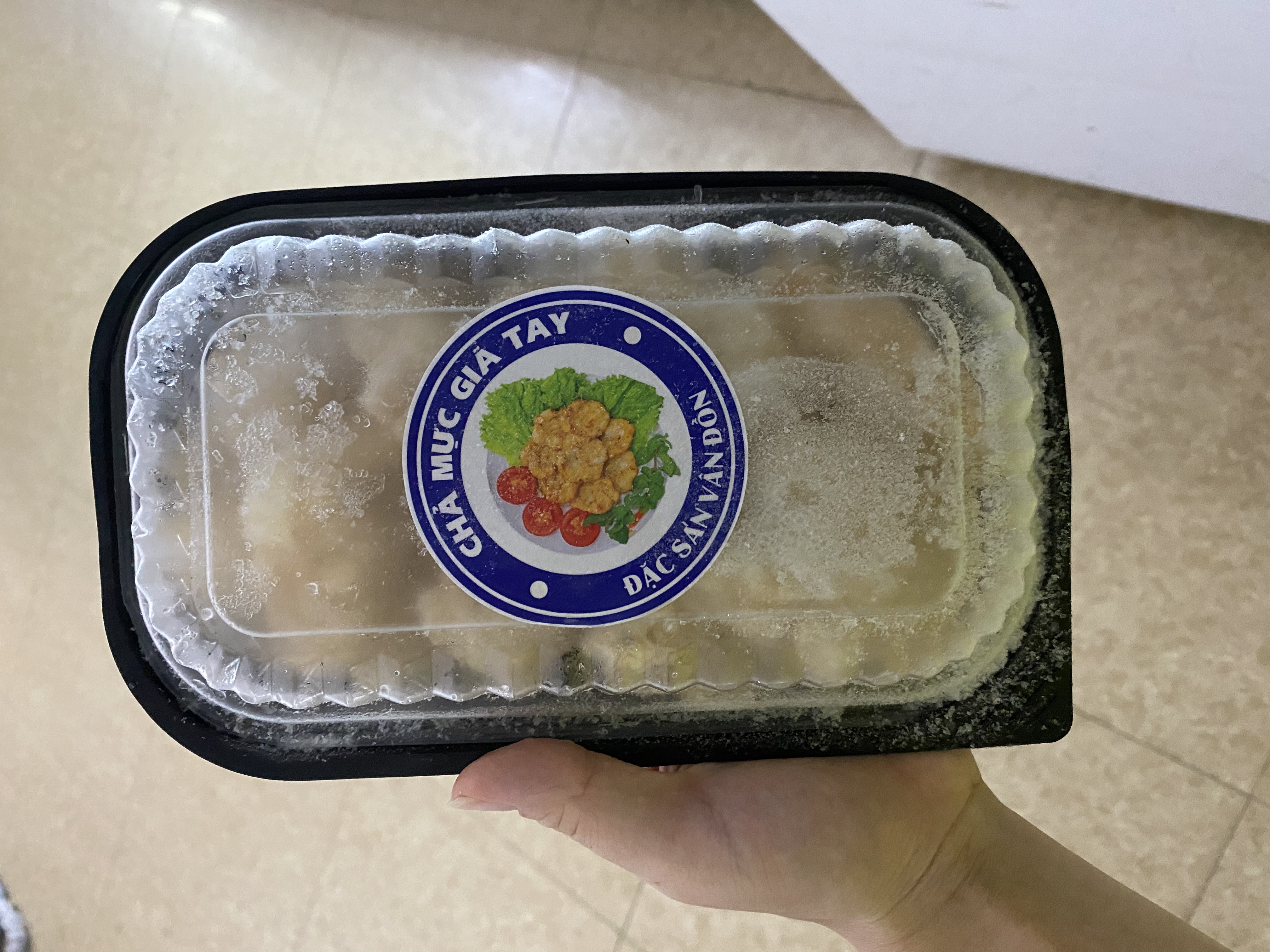 Chả mực giã tay