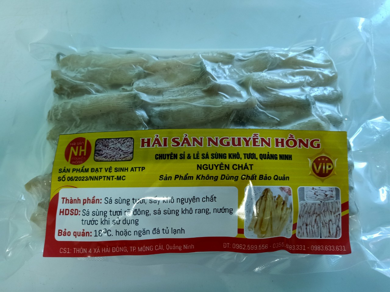 Sá sùng tươi trần