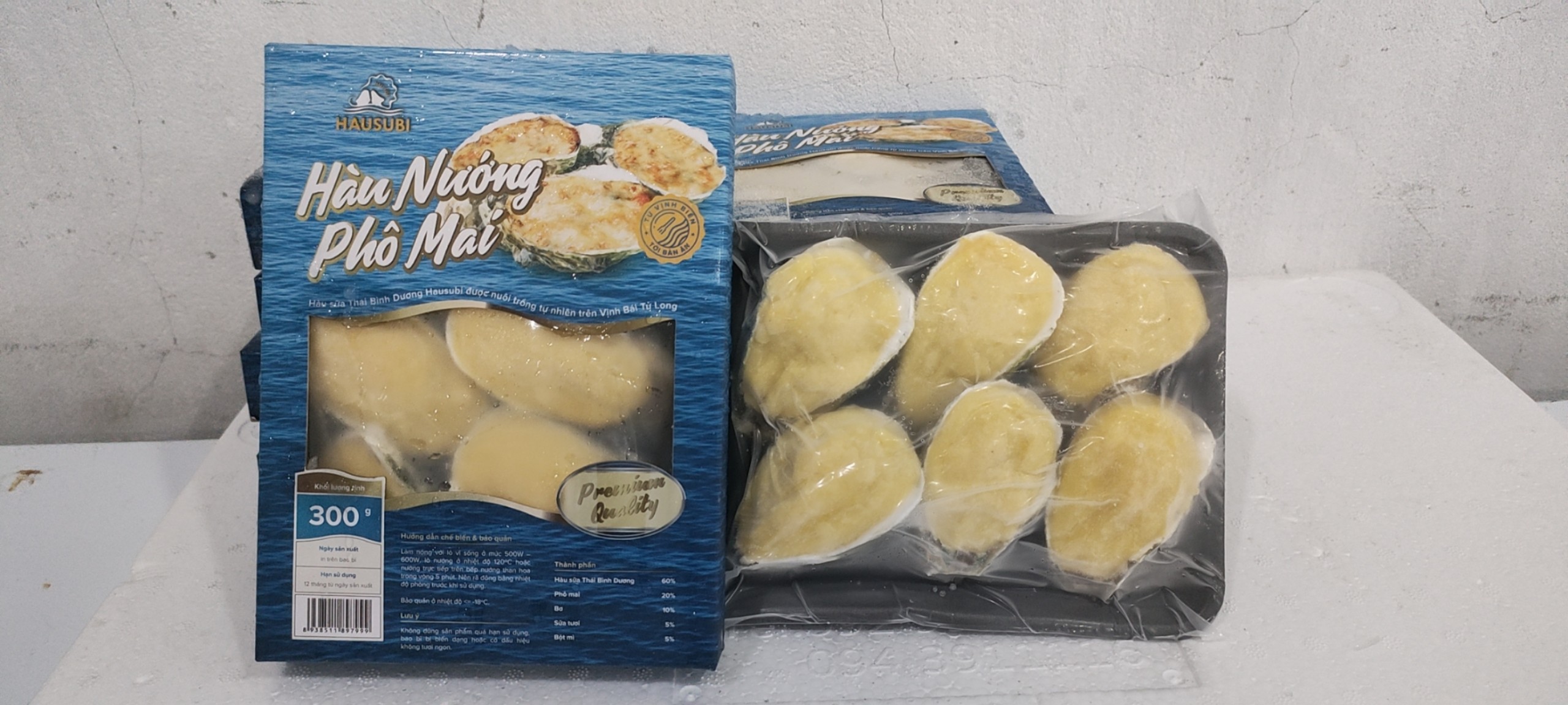 Hàu nướng (cheese)