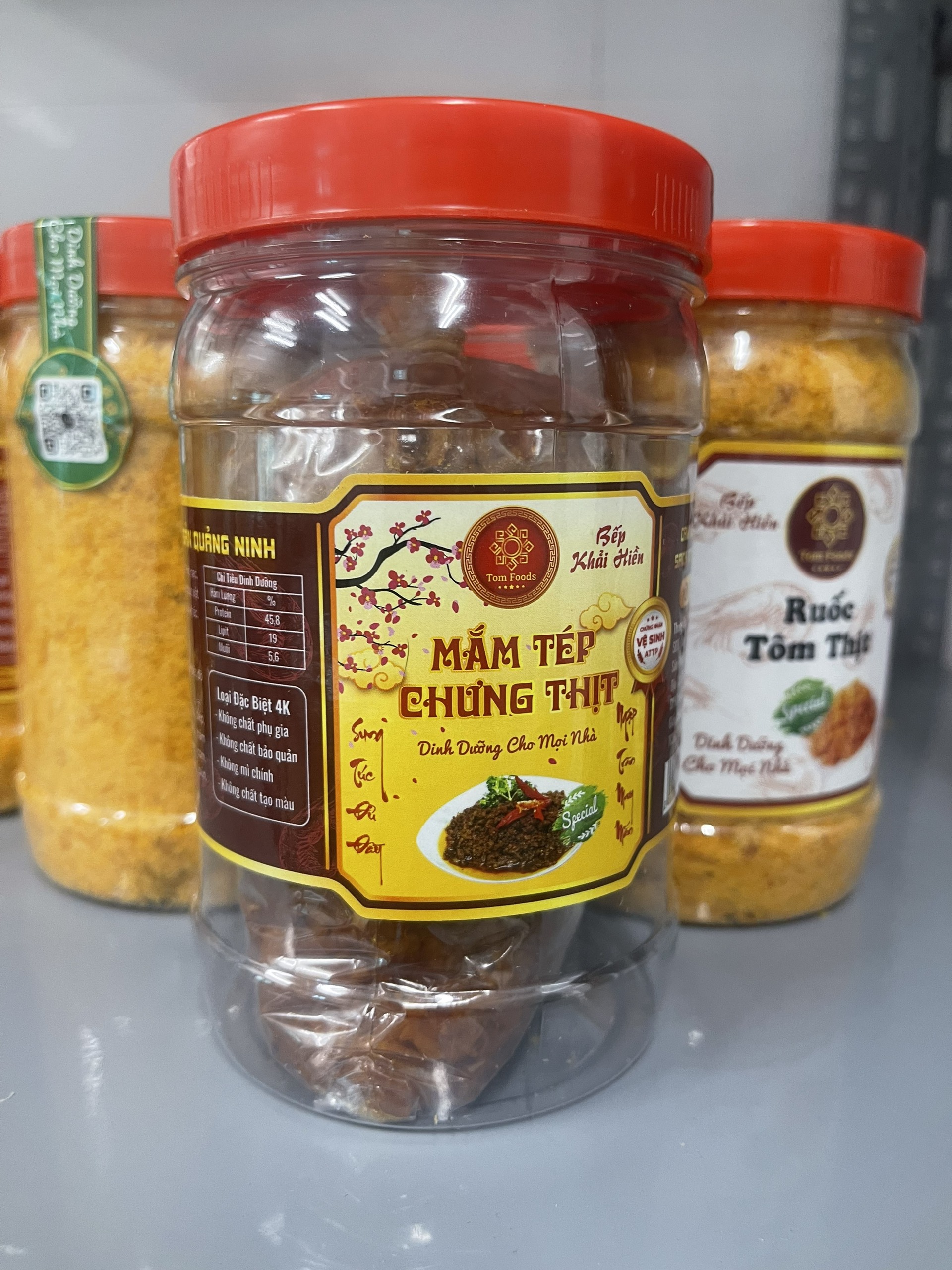 Thịt chưng mắm tép 450gr