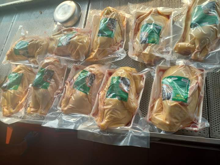 Ngan sao Đại Bình đóng gói hút chân không