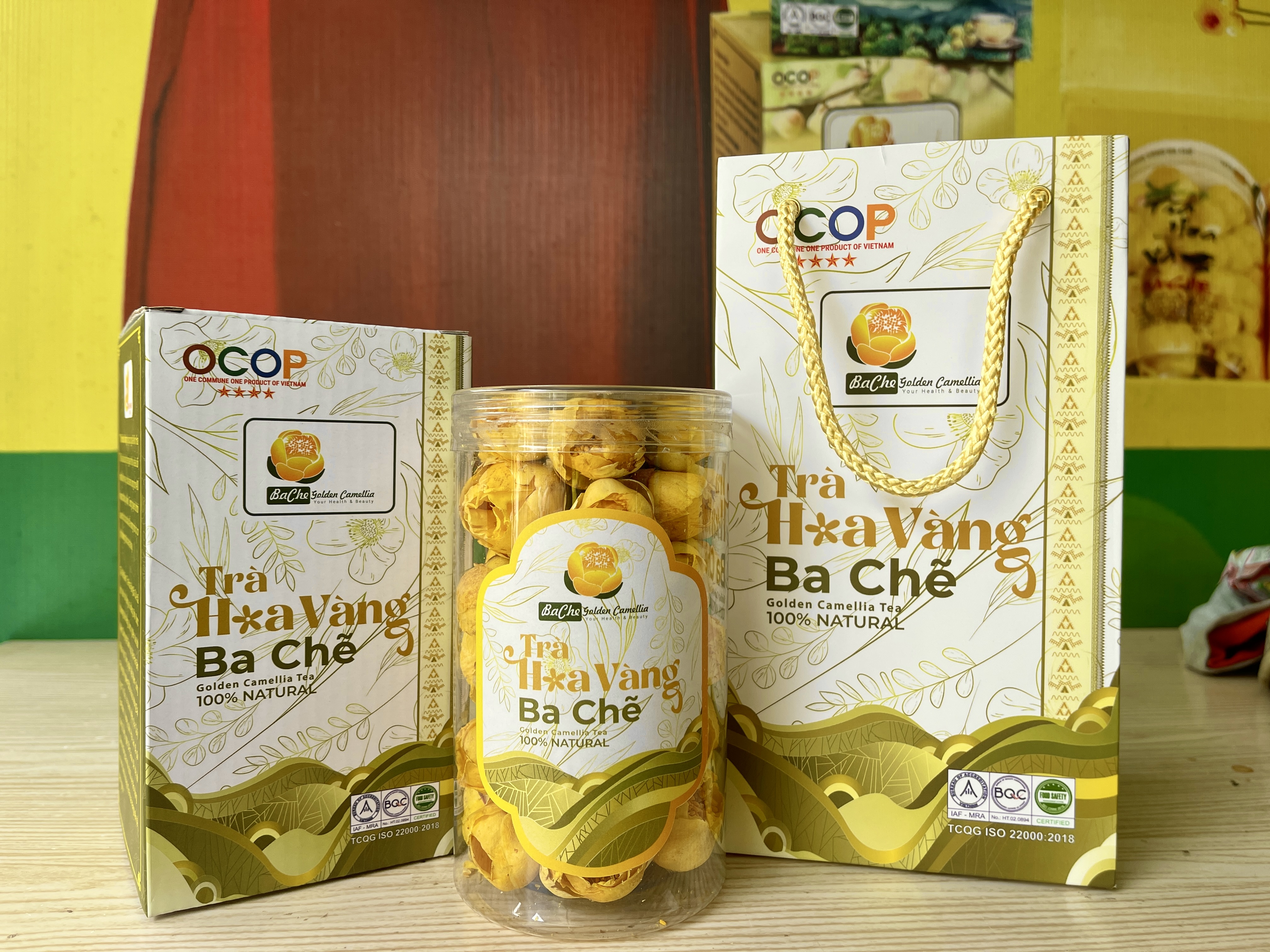 Trà hoa vàng sấy thăng hoa loại II (50g)