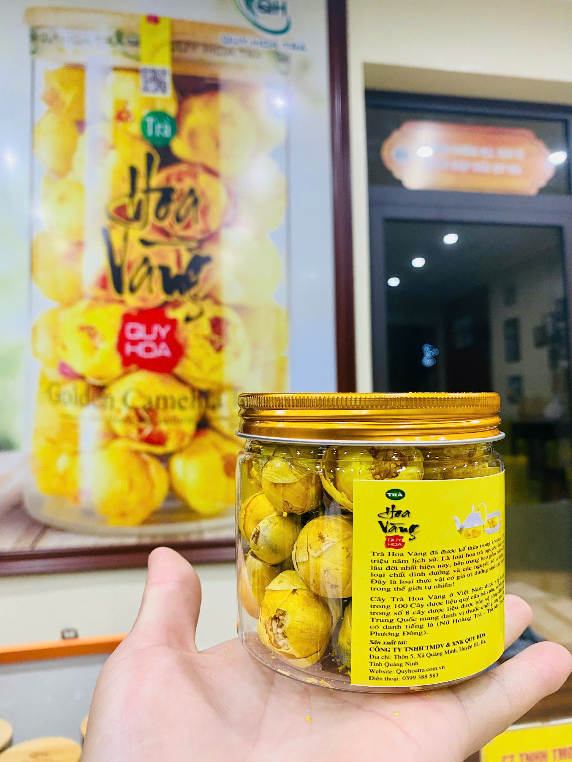 Trà Hoa Vàng Quy Hoa Hộp 20g