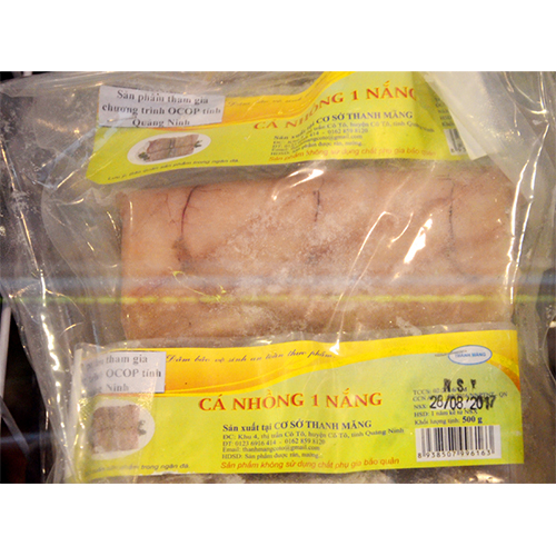 Cá nhồng Cô Tô một nắng