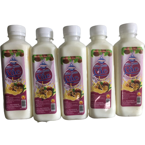 Sữa chua uống vị chanh leo