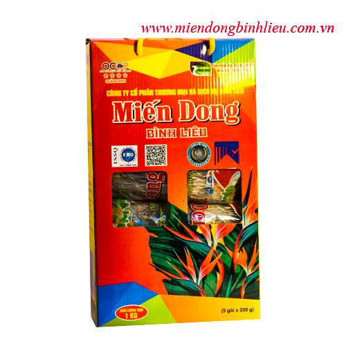 Miến Bình Liêu hộp 1kg