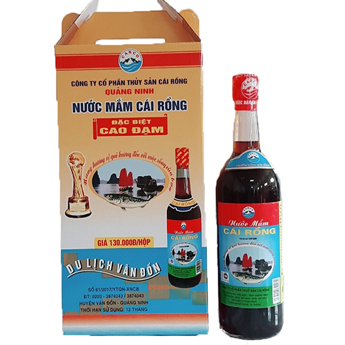 Nước mắm Cái Rồng loại đặc biệt cao đạm 1