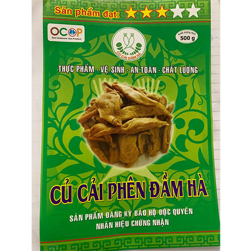 Củ cải phên đầm hà