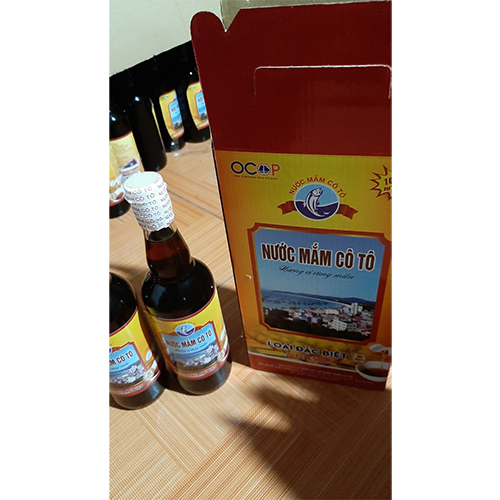 Nước mắm cô tô ĐB chai thủy tinh 0.5L